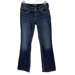 Silver Jeans Co. Womens Blue Bootcut Suki Surplus Denim Jeans Size 30X32